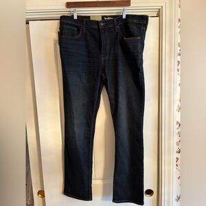 NWT Men's Good Fellow Dark Wash Blue Stretch Jeans